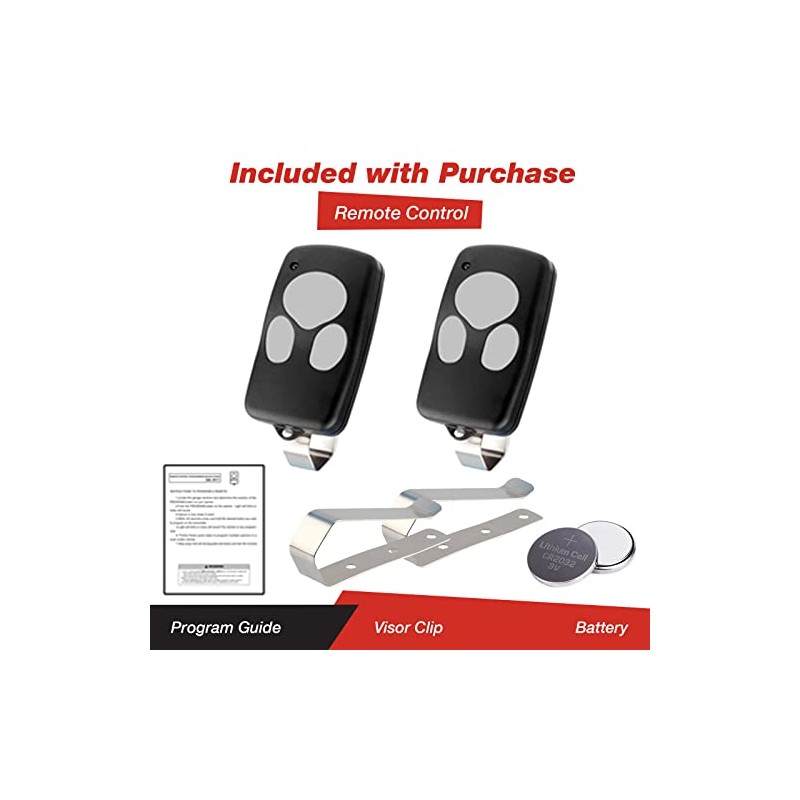 Two GDR PRO for Wayne Dalton 372310 Garage Door Remote