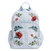 Vera Bradley Women's Denim Campus Backpack, Sea Air Floral, One