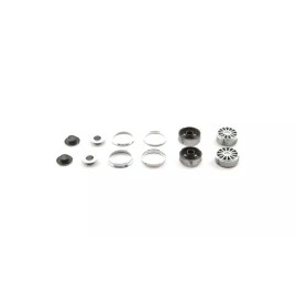 Racer Sideways MK05A Wheel Inserts / Trim Rings Riley Daytona 1/32 Slot Car Part