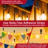 60 Pack String Lights Hooks, Stainless Steel Outdoor String Lights