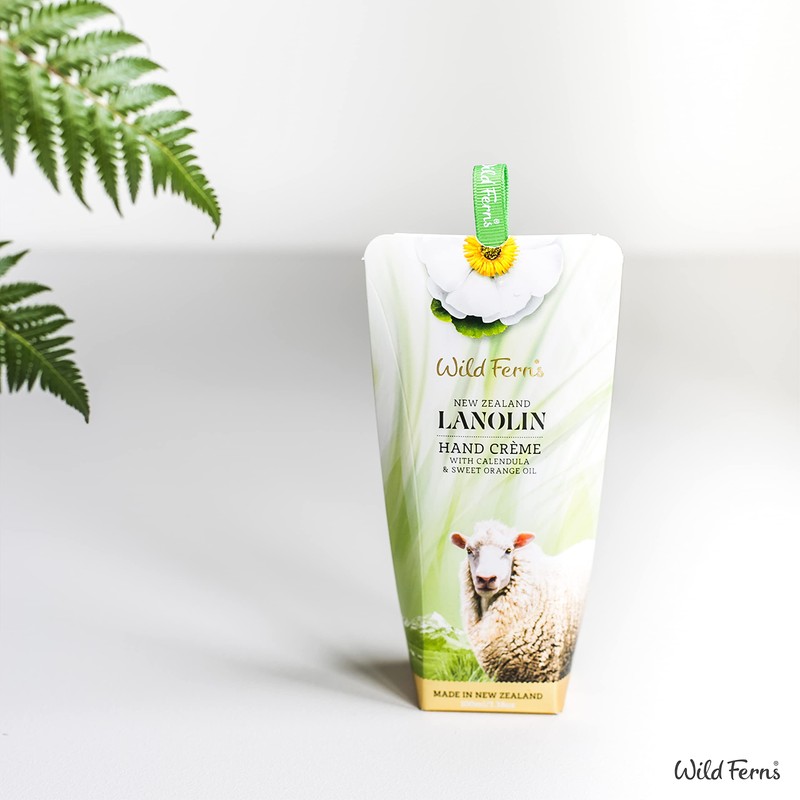 Wild Ferns Lanolin Hand Crème with Calendula and Sweet Orange