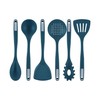 Restaurantware-Met Lux Kitchen Utensil Set, 1 Silicone Utensil Set -
