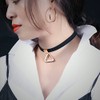 Star Jewelry Velvet Choker Collarss Black Lace Necklaces Elastic Tattoo