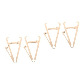 Healvian 4pcs Skinfold Caliper for Accurate Measurement Portable Handheld Measure Device for Men Women and Boys and Girls Compact Design for Easy Use and Carry