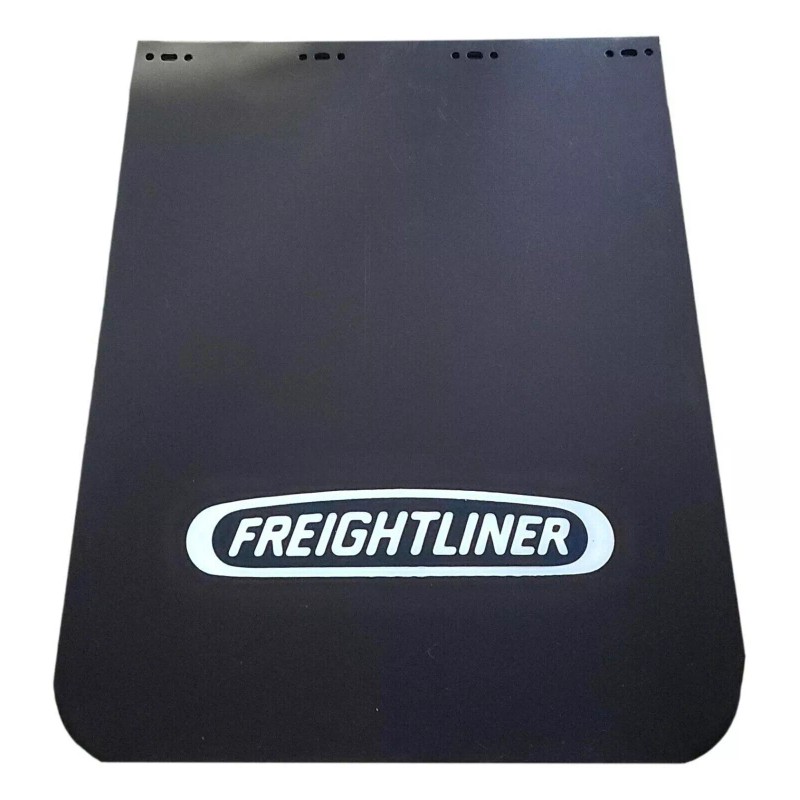 Freightliner OEM Semi-Truck 30" x 24" Black Poly Mud Flaps