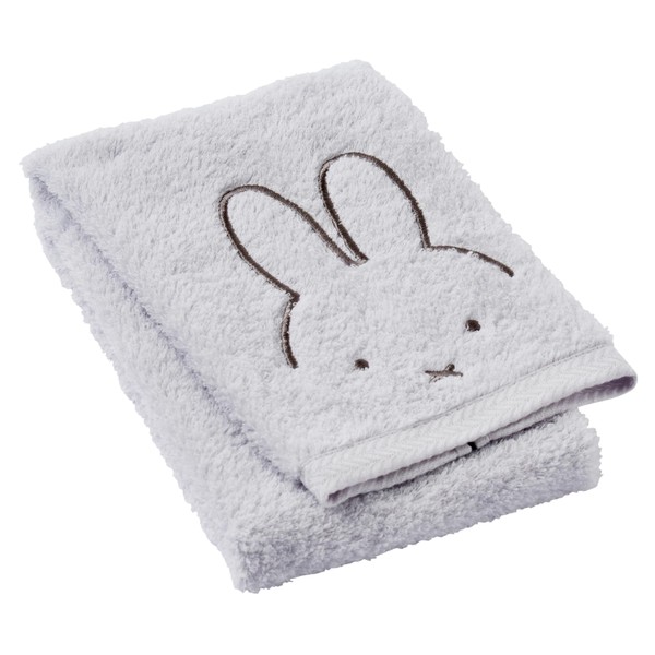 Nishikawa TT24160623 Miffy Face Towel, Made in Imabari, Made in