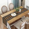 Railroad Track Table Runner,Wild West Party Theme Table Runners,Kitchen Dining