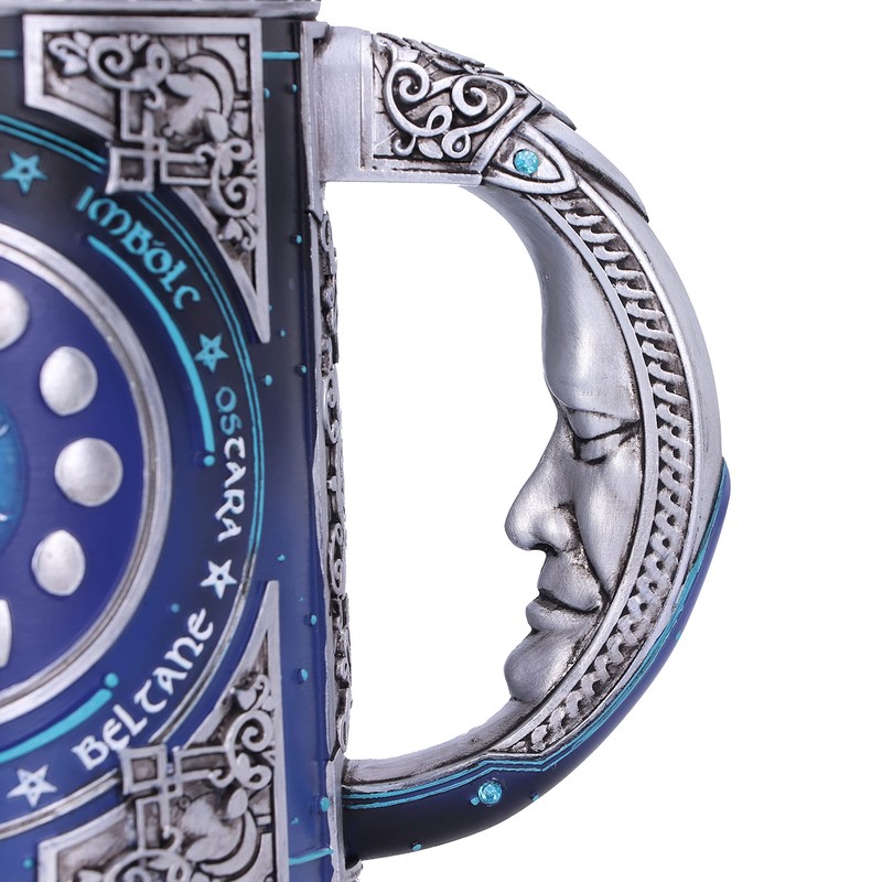 Nemesis Now Moon Guide Tankard 15.5cm, Silver