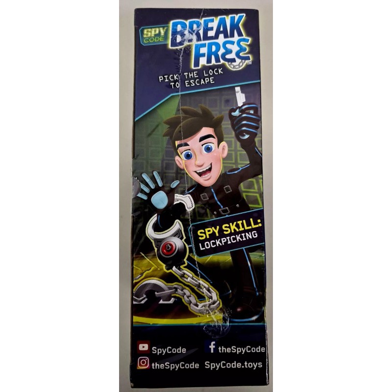 Spy Code Break Free Board Game "Pick The Lock To