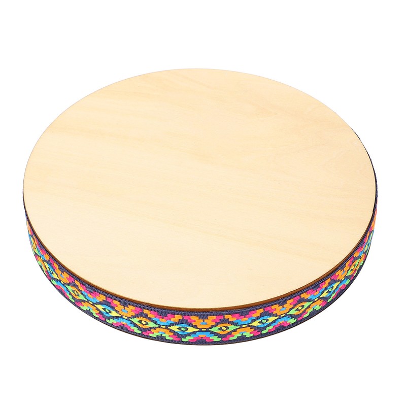 Sea Drum Ocean Wave Sound 8in Portable Maple Ethnic Musical