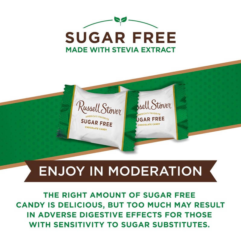 Russell Stover Sugar Free Pecan Delight, 3-Ounce Peg Bags (Pack