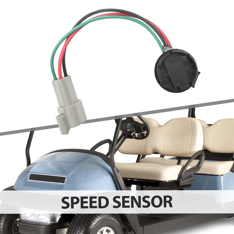 VIKKSAER 102704901 Golf Cart Speed Sensor, Replacement for Club Car