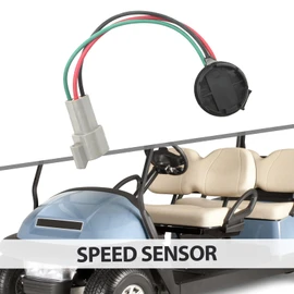 VIKKSAER 102704901 Golf Cart Speed Sensor, Replacement for Club Car DS Electric Golf Cart Model 2004-Up, Replaces 102265601