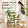 Bamworld Plant Stand Indoor Plant Shelf Outdoor Wood