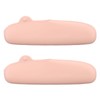 2PCS Silicone Makeup Brush Holder Waterproof Soft Portable Cosmetic Storage