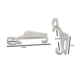 Curtain Hooks for Swish FASTRACK Rails (Pack of 12)