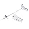 2pcs / Set Stainless Steel Vegetable Spiral Cutter Slicers Manual