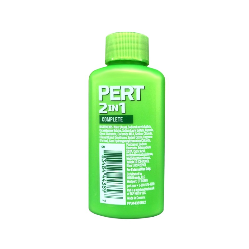 Pert Plus 2-in-1 Shampoo & Conditioner, Classic Clean 1.70 oz