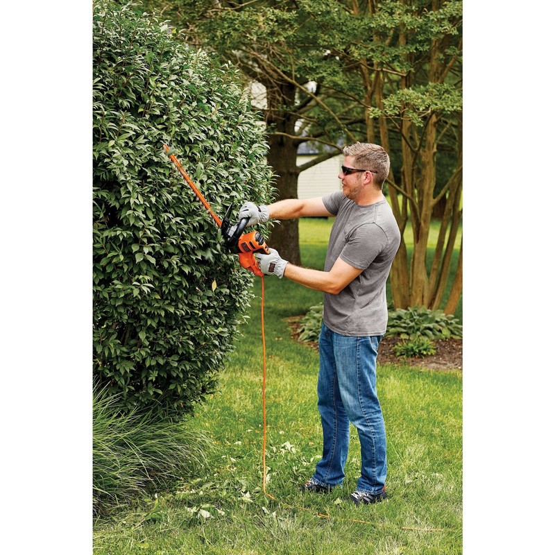 BLACK+DECKER Electric Hedge Trimmer, 22-Inch - BEHT350