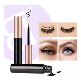 BT BISUTEX 2 Pzas Delineador Magnetico Pestañas Postizas Glue Eyeliner Color Negro 2