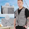BOTTLESTALK Cooling and Heating Fishing Vest for Men, Semiconductor Tech