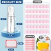 100 Pcs 2 oz Plastic Foam Pump Bottle Refillable 60ml