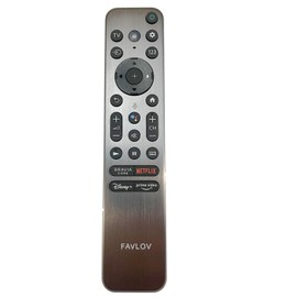 Replacement Sony Smart TV Voice Remote Control,FAVLOV Remote Comptible with Sony A80K X80K X95K X90K X85K Series Smart TVs (2022), with YouTube, NEFTLIX