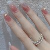 Nail art wedding with nail patch stickers - WFIJIO4 ZQ168 / 네일 패치 스티커 붙이는 네일아트 웨딩-WFIJIO4 ZQ168