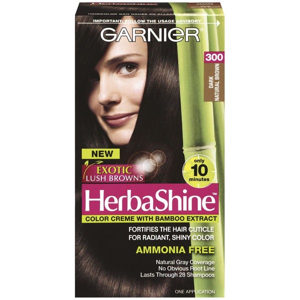 Garnier Herbashine Haircolor, 300 Dark Natural Brown
