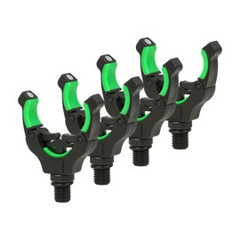 Hirisi Tackle 4 Pieces Carp Fishing Rod Holder Gripper Rod Holder with Magic Magnet Clips Hold Your Fishing Rod