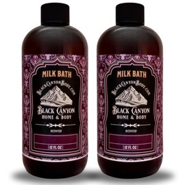 Black Canyon Jasmine & Lily Rose Scented Milk & Bubble Bath, 12 Oz (2 Pack)