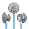 DocCheck "Lausch" Stethoscope - Double Head Chestpiece, Thick-Walled Tubing System,