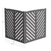 BELLEZE Privacy Fence Panels for Outside, Wooden Air Conditioner Fence