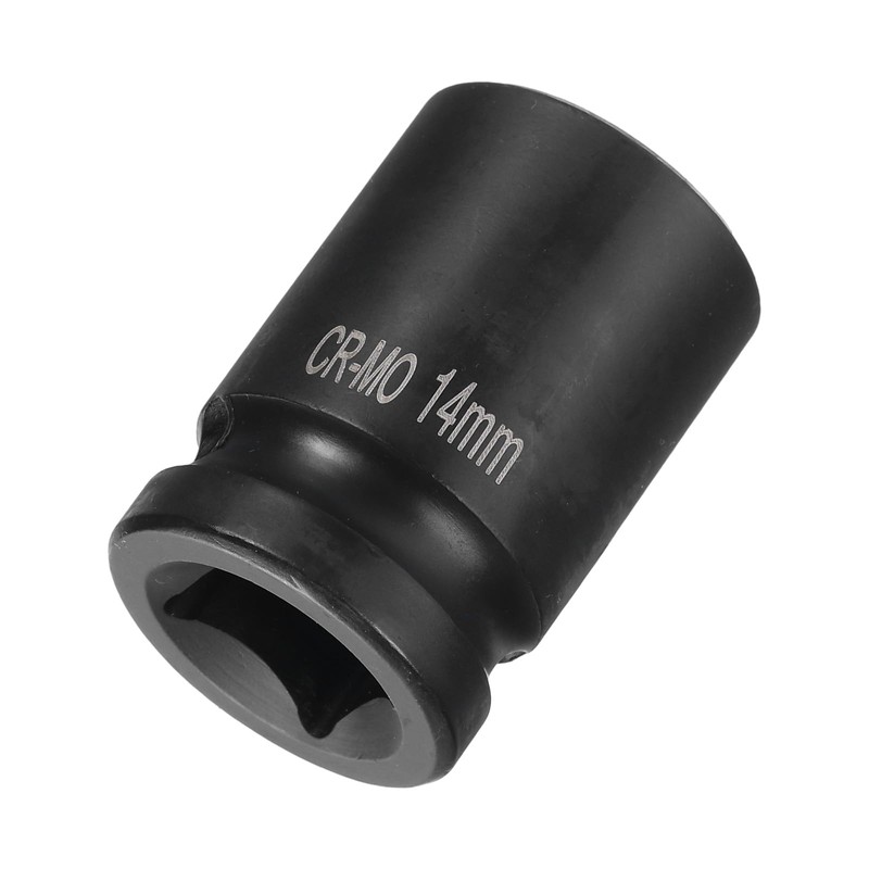 sourcing map 4 Point Square Socket 1/2" Drive 14mm Metric