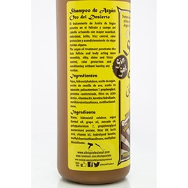 Champú de aceite de argán, control de encrespamiento y protección del color (32.1 fl oz)