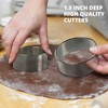 Cookie Cutter Set, 3 Pc Kit, Measuring 2'', 3'', and