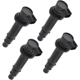 trustdrive 4X Ignition Coil Pack For 02-16 Yamaha YZF R6 R1 FZ1S Vmax 1700 5PW-82310-00-0