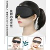 アイマスク 睡眠用 安眠 快眠 グッズ 遮光 3D 立体 軽量 目隠し