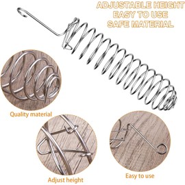 Bird Toy, Pack of 2 Stainless Steel Feeder Budgies Feeder Basket, Fruit and Vegetable Holder, Birds Cage Feeding Accessories for Parrots, Parakeets, Cockatoos, Macaw, Conure, Love Birds, Finches,