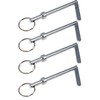 YUXSOUQ 4 PCS Elevator Door Key Emergency Drop Key Fits