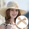 100pcs Christmas Mini Burlap Bows, Linen Handmade Mini Bow for