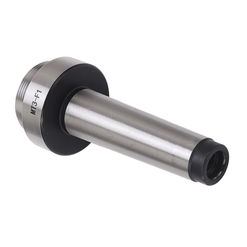 Boring Head Arbor MT3‑1‑1/2‑18UNF‑M12 High Carbon Steel Collet Connecting Rod
