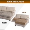 BXFUL Sofa Seat Covers Stretch Velvet Sofa Seat Cushion Covers