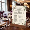 ANSYUDI 10Pcs Ebony Wooden Place Card Holders Premium Table Number