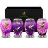 Hummingbird Urns - Small Urns for Human Ashes Set -