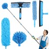 iHUFeather High Reach Duster Kit with14 ft Extension Pole High