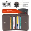 XINNSTAR Small Wallet for Women, Genuine Leather RFID Blocking Credit