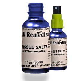 Cell Salt 12 Tissue Salt Schuessler Mineral All Remedies Lactose-Free Schuessler Tissue Cell Salt homeopathic Homeopathy Remedy Homeopathic Cell Salt Cellular Nutrition Mineral Kosher (1oz, Spray)