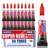 3 Gram (Pack of 12) Single Use Super Glue Liquid,