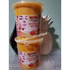 mino Original Mino Natural fair pumpkin and mango face & body anti-aging soap.1000gx1